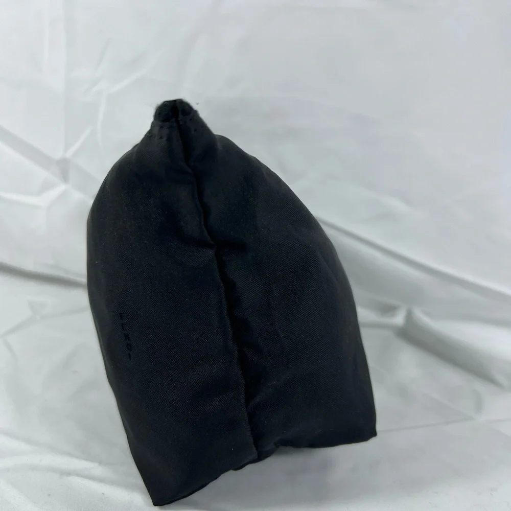 7505: Fendi Black Nylon Cosmetic Accessory Pouch Made in Italy